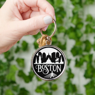 Chaveiro Boston Skyline