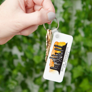 Chaveiro Boston Skyline Latitude e Longitude