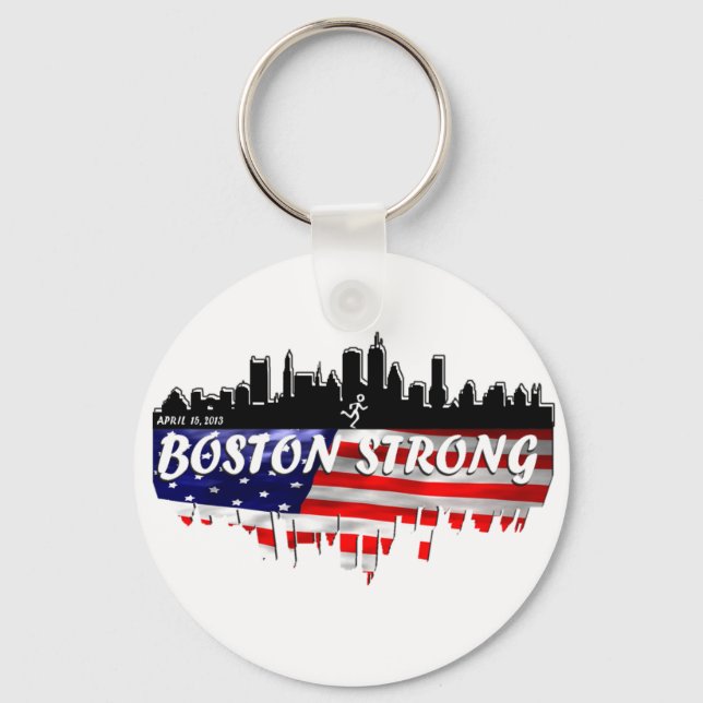 Chaveiro Boston Strong Run (Frente)