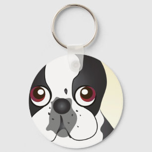 Chaveiro Boston Terrier