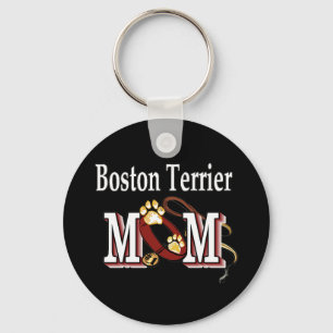 Chaveiro Boston Terrier Dog MOM