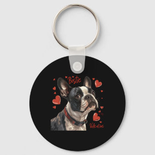 Chaveiro Boston Terrier é meu namorado Cute Pet Dog Owner