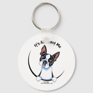 Chaveiro Boston Terrier é tudo sobre mim