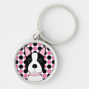 Chaveiro Boston Terrier enfrenta