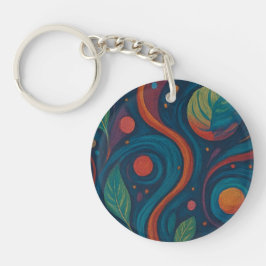 Chaveiro Botanical Bliss Full-Print Keychain