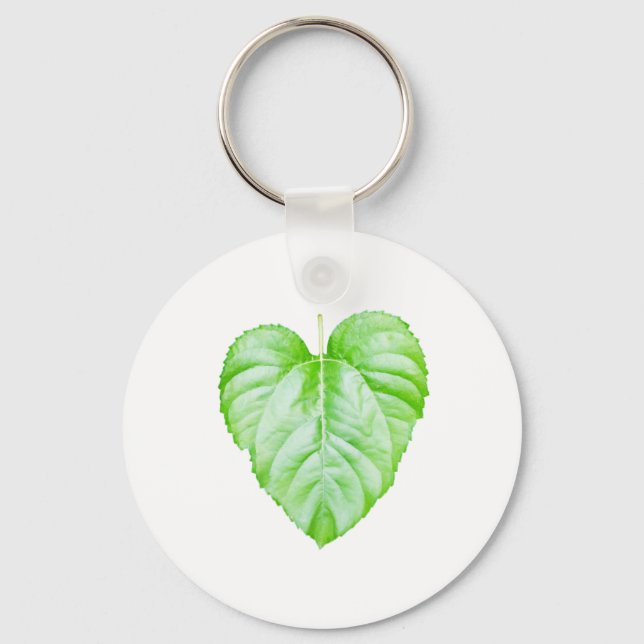 Chaveiro Botão de folheto simples (Frente)