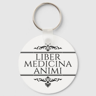 Chaveiro Botão de Imagem Liber Medicina Animi