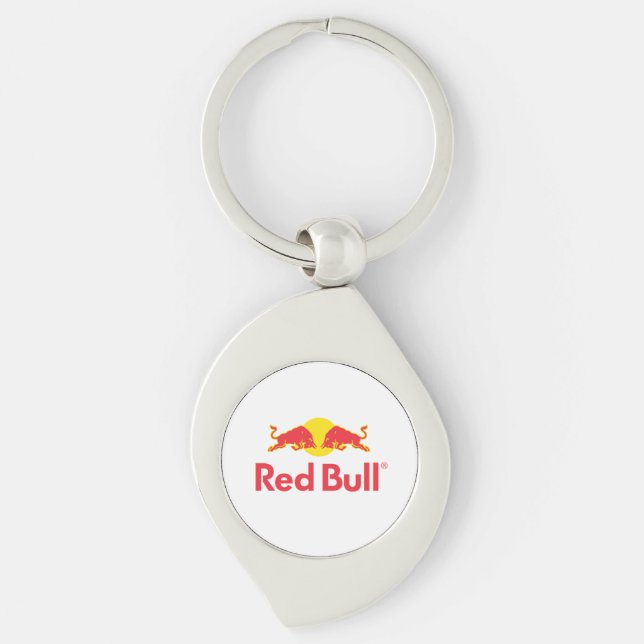 Chaveiro Botão do logotipo Red Bull (Frente)