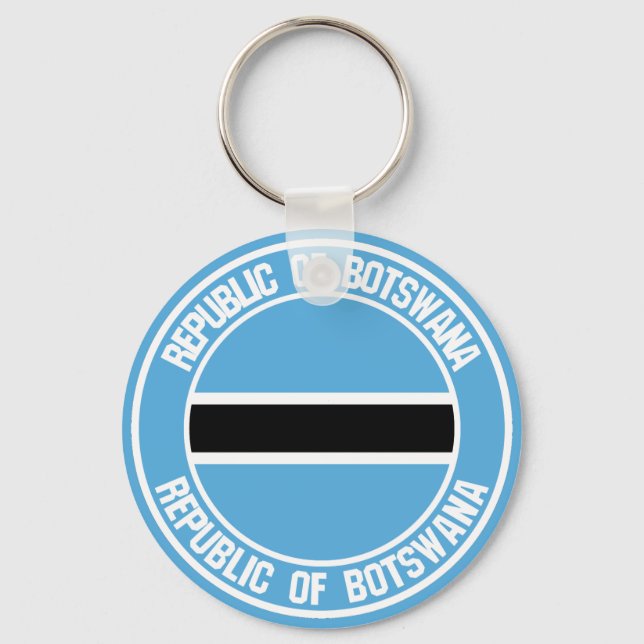 Chaveiro Botsuana Round Emblem (Frente)