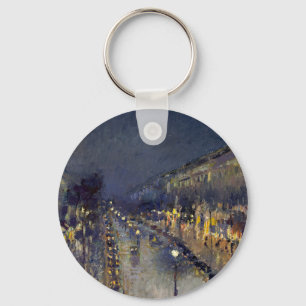Chaveiro Boulevard Montmartre na Night Pissarro