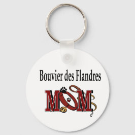 Chaveiro Bouvier des Flandres Dog MOM