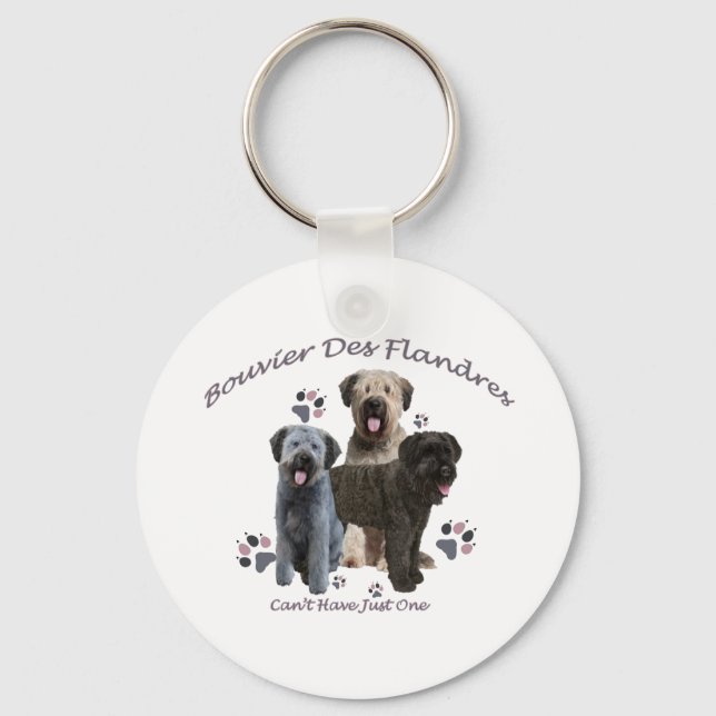 Chaveiro Bouvier Des Flandres não pode ter apenas um (Frente)