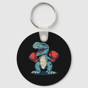 Chaveiro Boxe Dinossauro Lutador de Boxe Dinossauro Kickbox