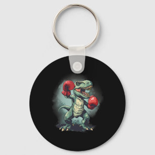 Chaveiro Boxeador Dinossauro Boxe Dino Kickboxing T-rex Box