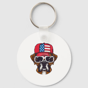 Chaveiro Boxer Dog USA