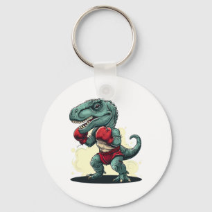 Chaveiro Boxing Dinossaur Boxer Dino Kickboxing T-rex Boxin
