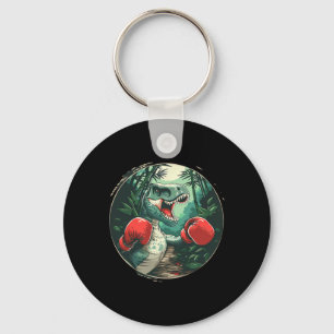Chaveiro Boxing Dinossaur Boxer Dino Kickboxing T-rex Boxin