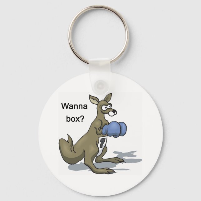 Chaveiro Boxing Kangaroo (Frente)