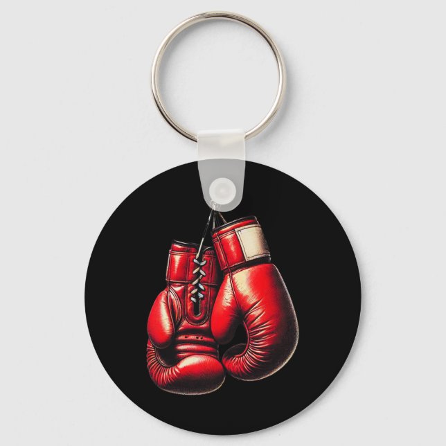 Chaveiro Boxing Luvas Red Boxing Esporte Boxer Kickboxe (Frente)