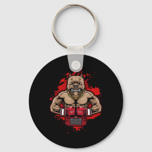 Chaveiro Boxing Pit Bull ama Pitbulls Workout Animal