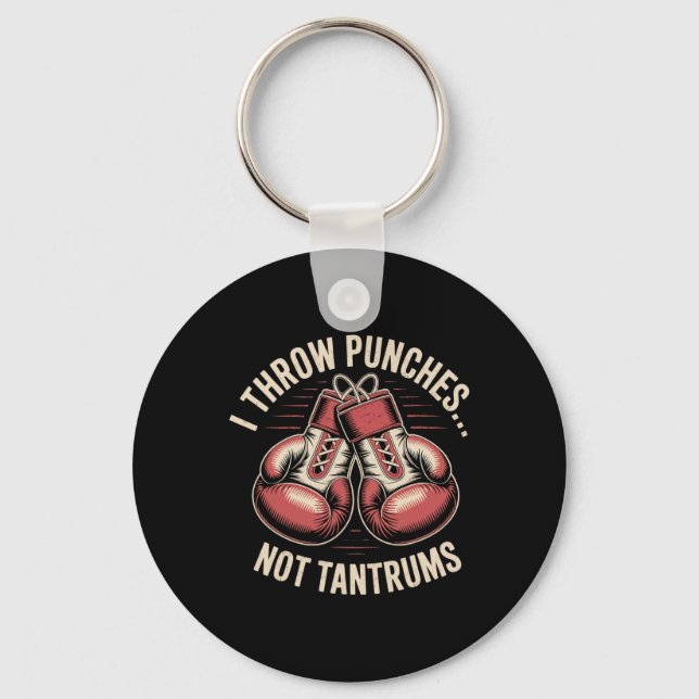 Chaveiro Boxote Quote Forte Punches Zero Drama Punch (Frente)