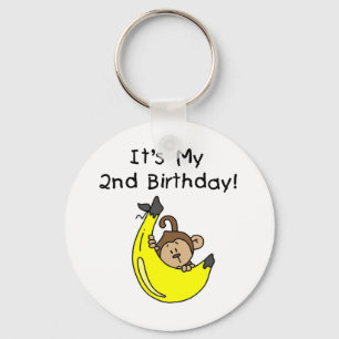 Chaveiro Boy Monkey no segundo aniversário da Banana