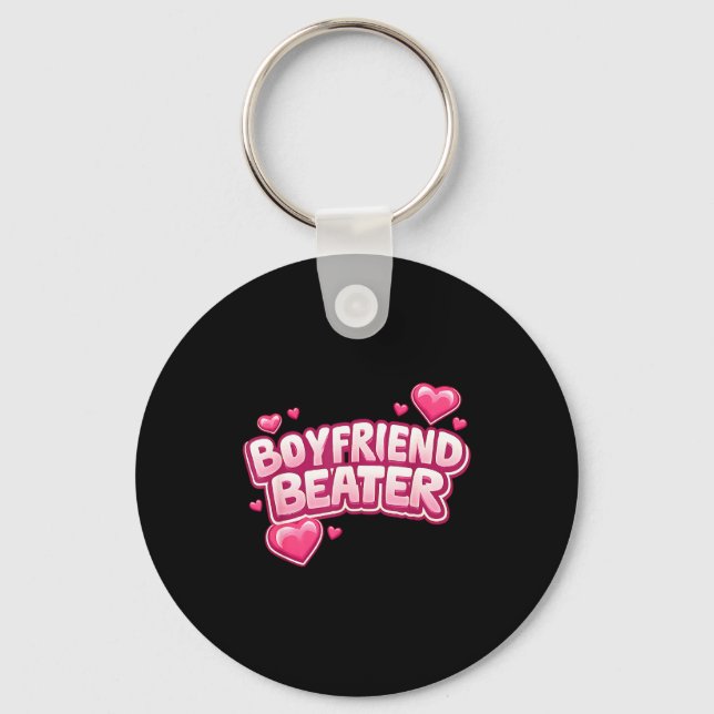 Chaveiro Boyfriend Beater Funny Tee  (Frente)
