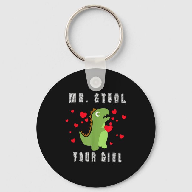 Chaveiro Boys Mr. Steal Your Girl - Cute Valentines Day Din (Frente)