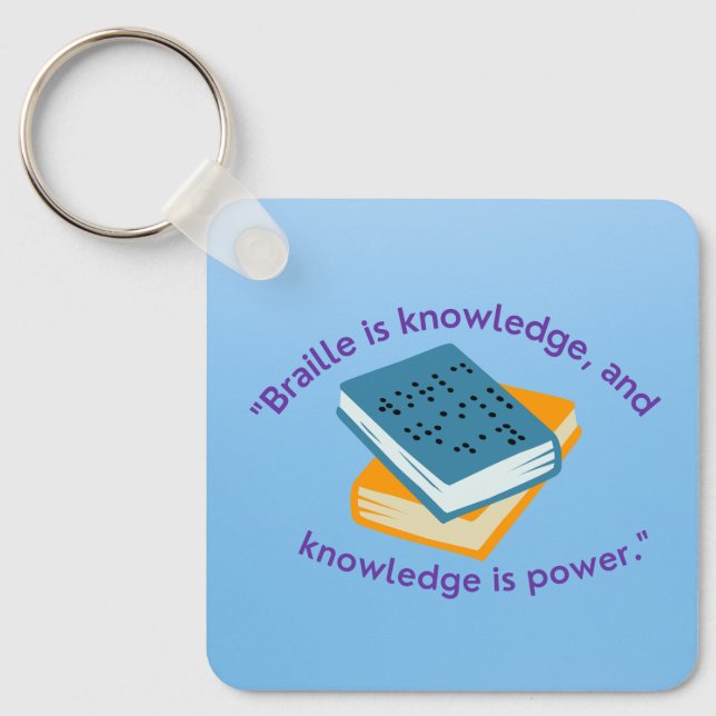 Chaveiro Braille (Frente)