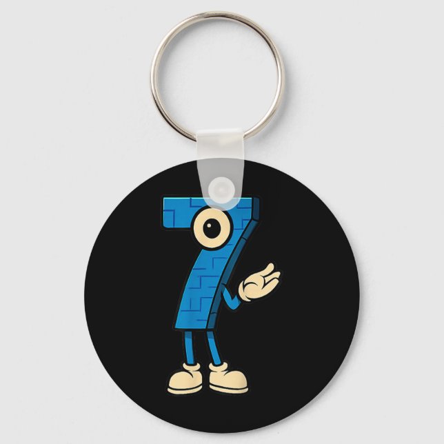 Chaveiro Brainrot 67 Seis Sete 6 7 Meme Personalizado  (Frente)