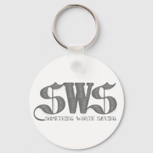 Chaveiro branco de SwS