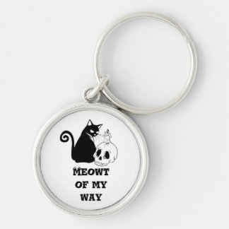 Chaveiro branco reprodutor com Design de gaivota