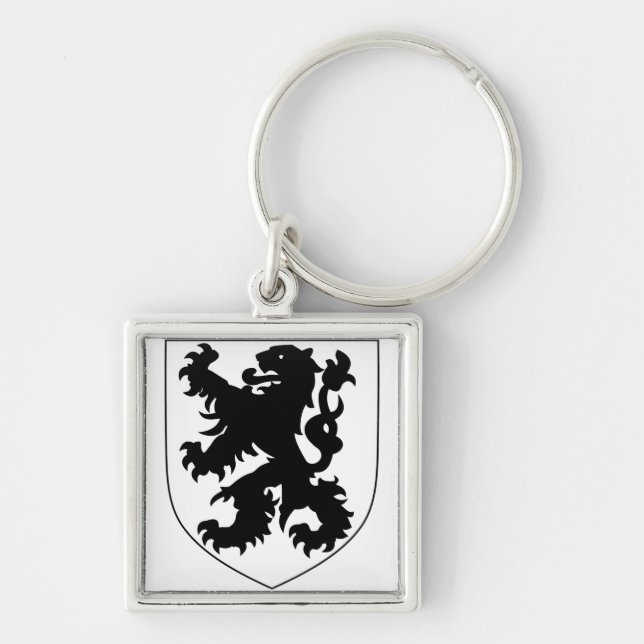 Chaveiro Brasão de Armas da Flandres (Frente)