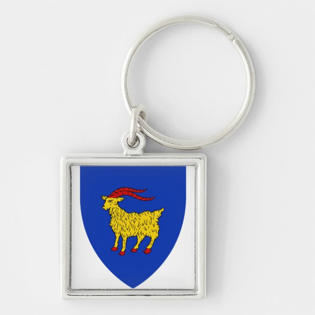 Chaveiro Brasão de armas da Ístria na Croácia (Frente)