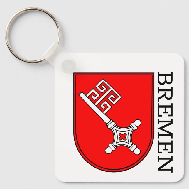 Chaveiro Brasão de Armas de Bremen (Frente)