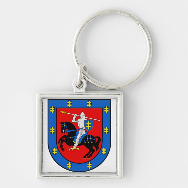 Chaveiro Brasão de Armas do Condado de Vilnius (Frente)