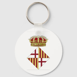Chaveiro Brasão de Barcelona (espanha)