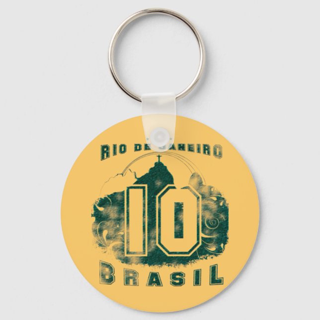 Chaveiro Brasil 10 (Frente)