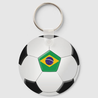 Chaveiro Brasil: Bola de Futebol