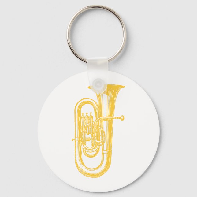 Chaveiro "Brass" Tuba (Frente)