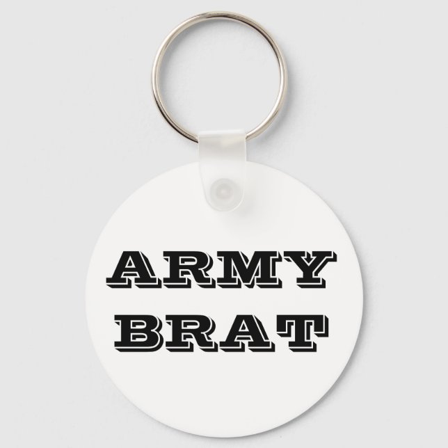 Chaveiro Brat do Exército de Chave (Frente)