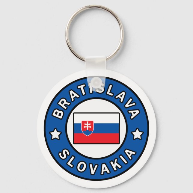 Chaveiro Bratislava Eslováquia (Frente)