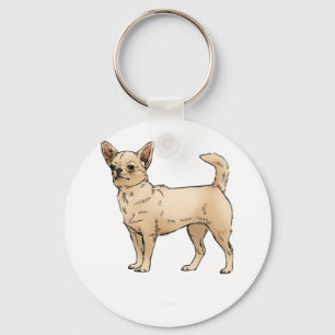 Chaveiro Brave Chihuahua Blue