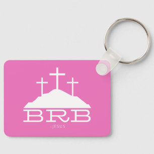 Chaveiro BRB Jesus Cruz Calvário Páscoa Religiosa Cristão