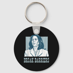 Chaveiro Break Barriers Kamala Harris Para A Eleição Do Pre