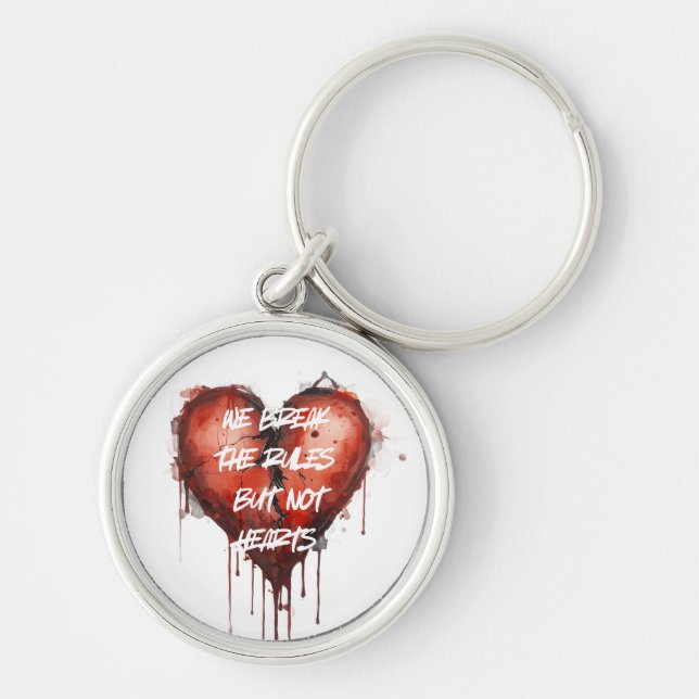 Chaveiro Break the rules (Frente)