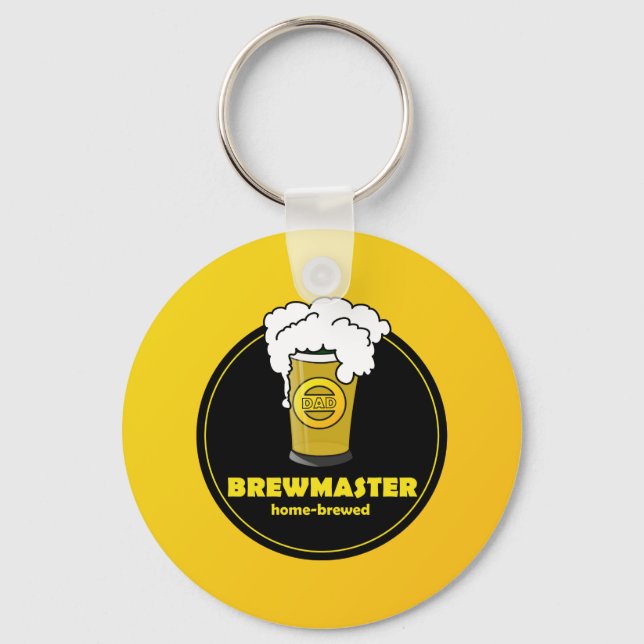 Chaveiro Brewmaster Beer com Pai caseiro (Frente)