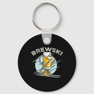 Chaveiro Brewski - Cerveja De Esqui Para O Esportes De Inve