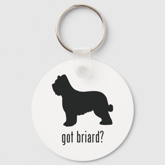 Chaveiro Briard (Frente)