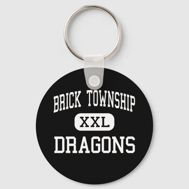 Chaveiro Brick Township - Dragon - High - Brick New Jersey (Frente)